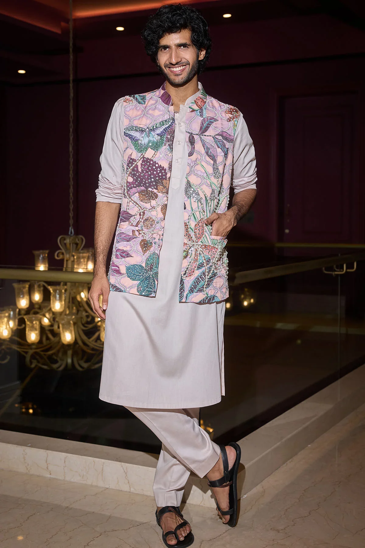 ABID - Heavy Hand Embroidered Bundi - Image 2