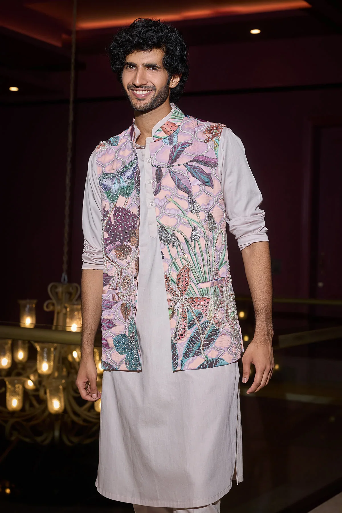 ABID - Heavy Hand Embroidered Bundi - Image 3
