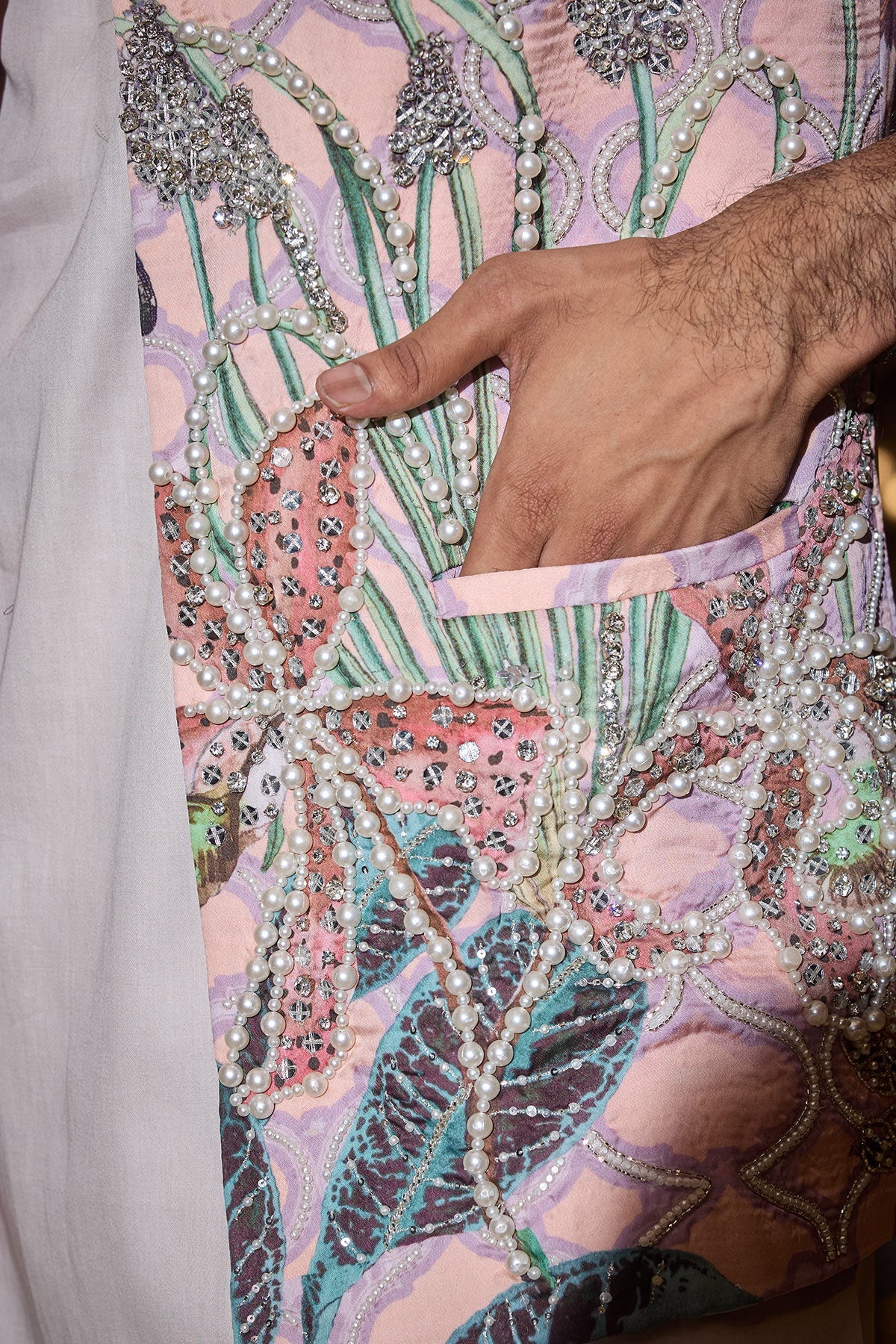 ABID - Heavy Hand Embroidered Bundi - Image 4