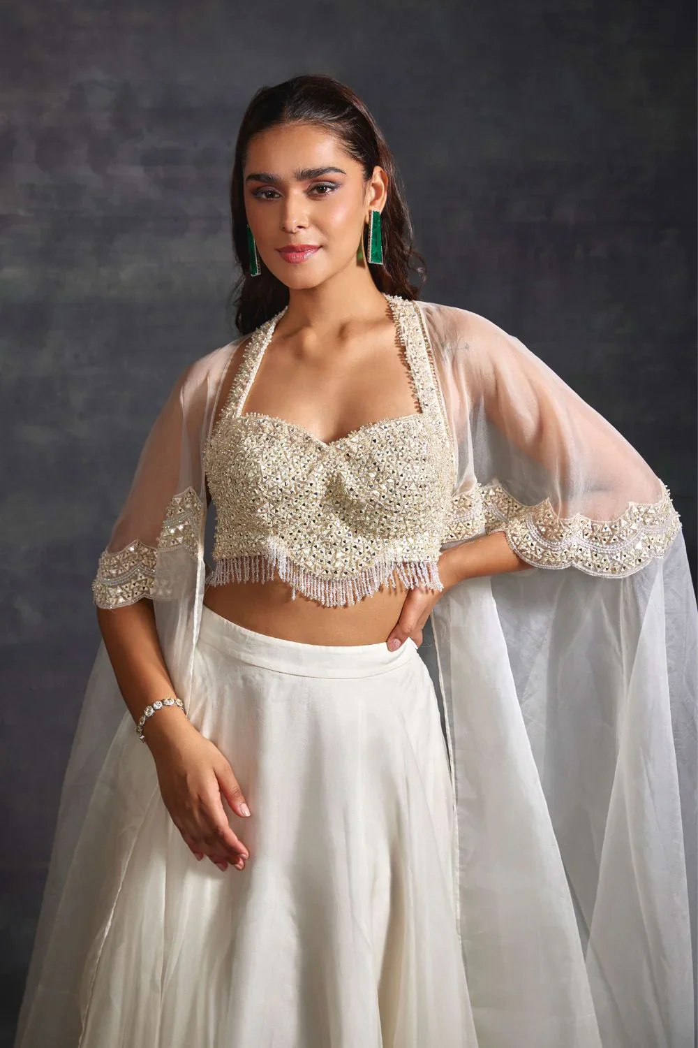 Afraa Lehenga Set - Image 2