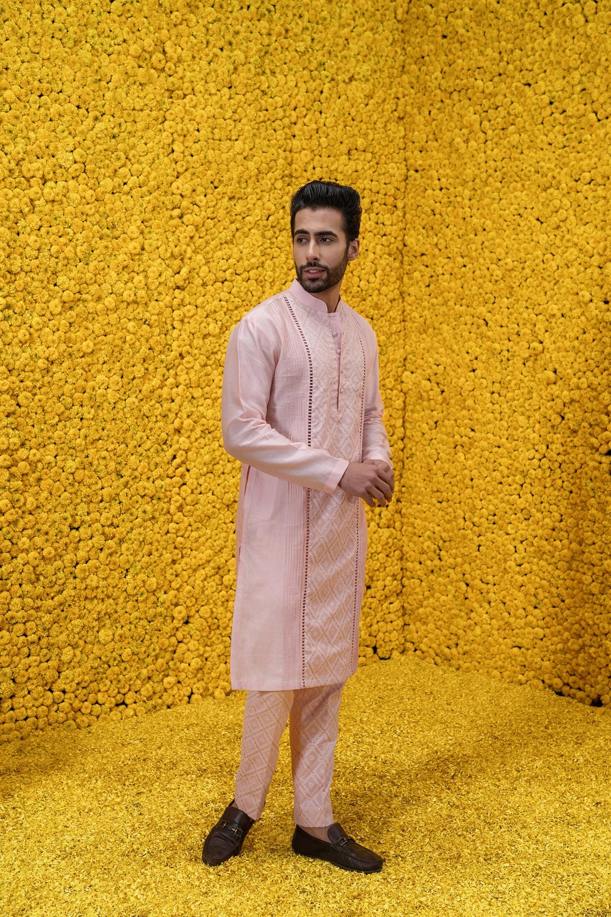 Ahil Blush Kurta - Image 4