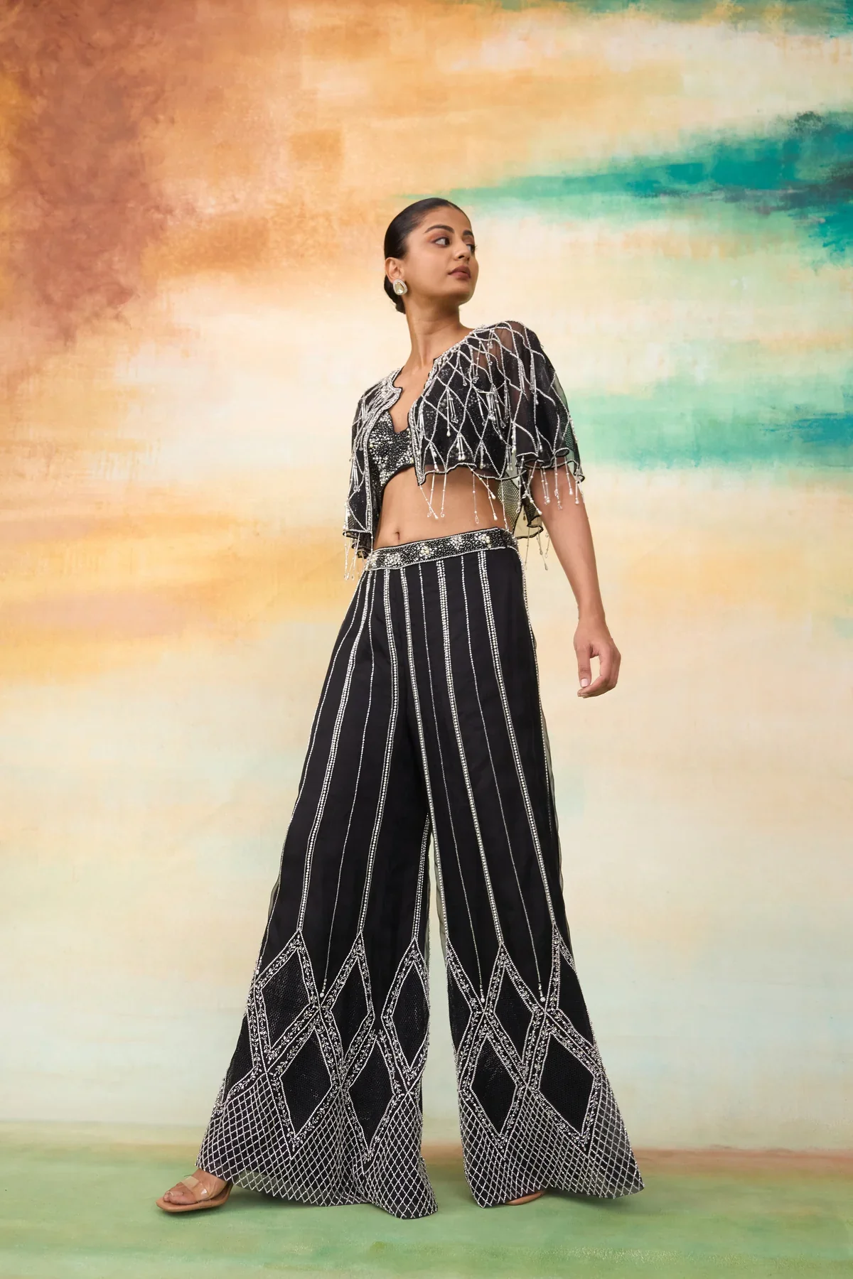 Airel - Cape and Pant Set - Image 3