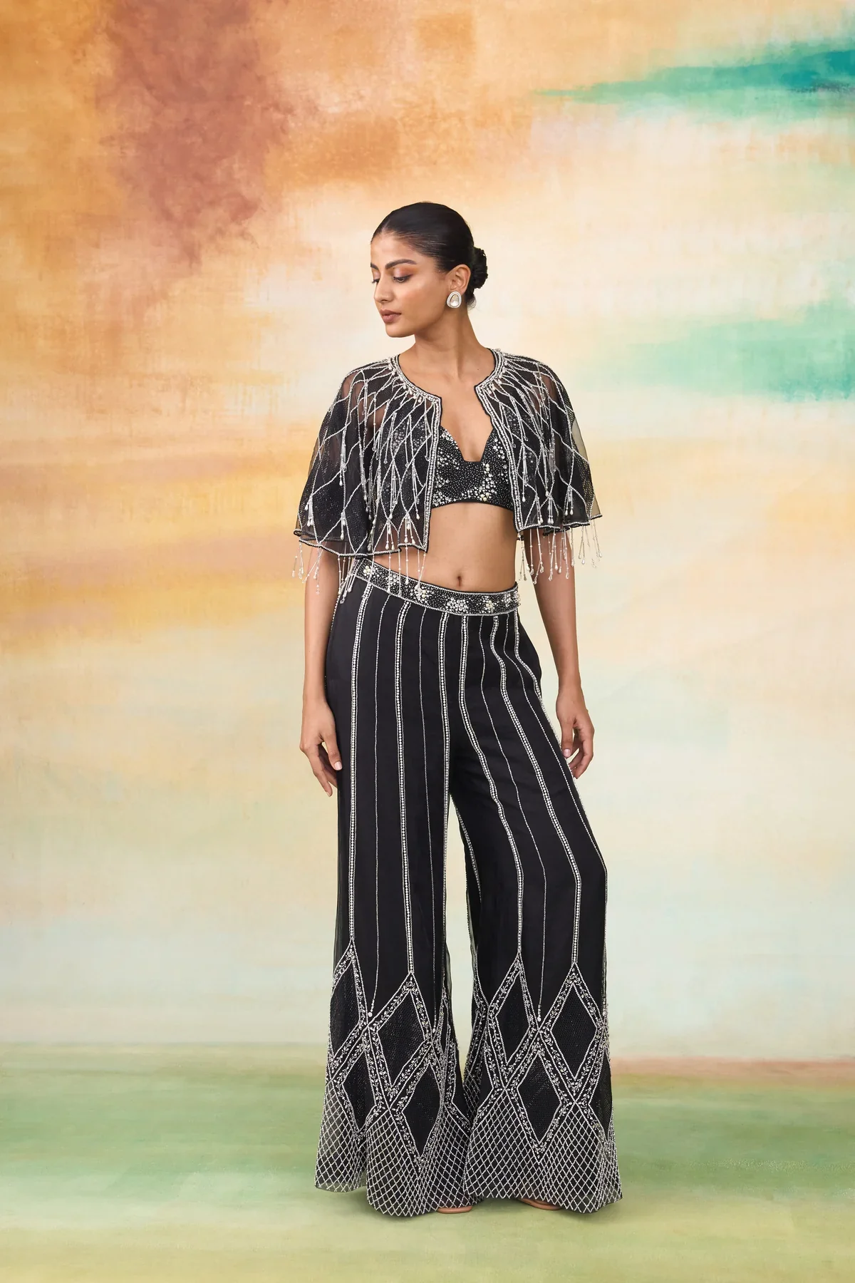 Airel - Cape and Pant Set - Image 4