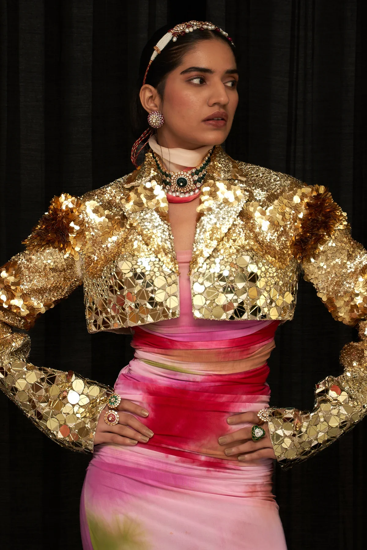 ALIZEH - Signature Gold Jacket