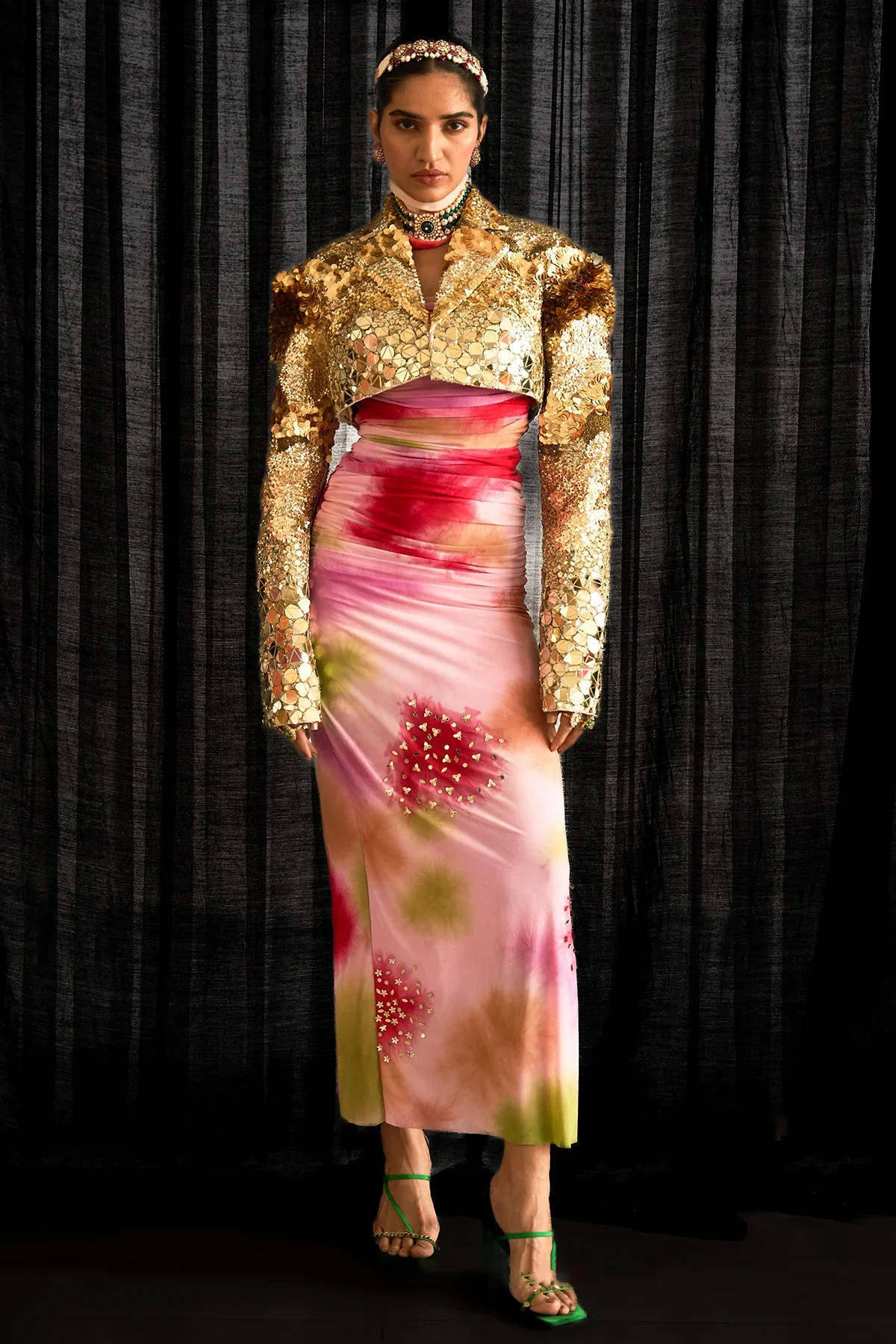 ALIZEH - Signature Gold Jacket - Image 5