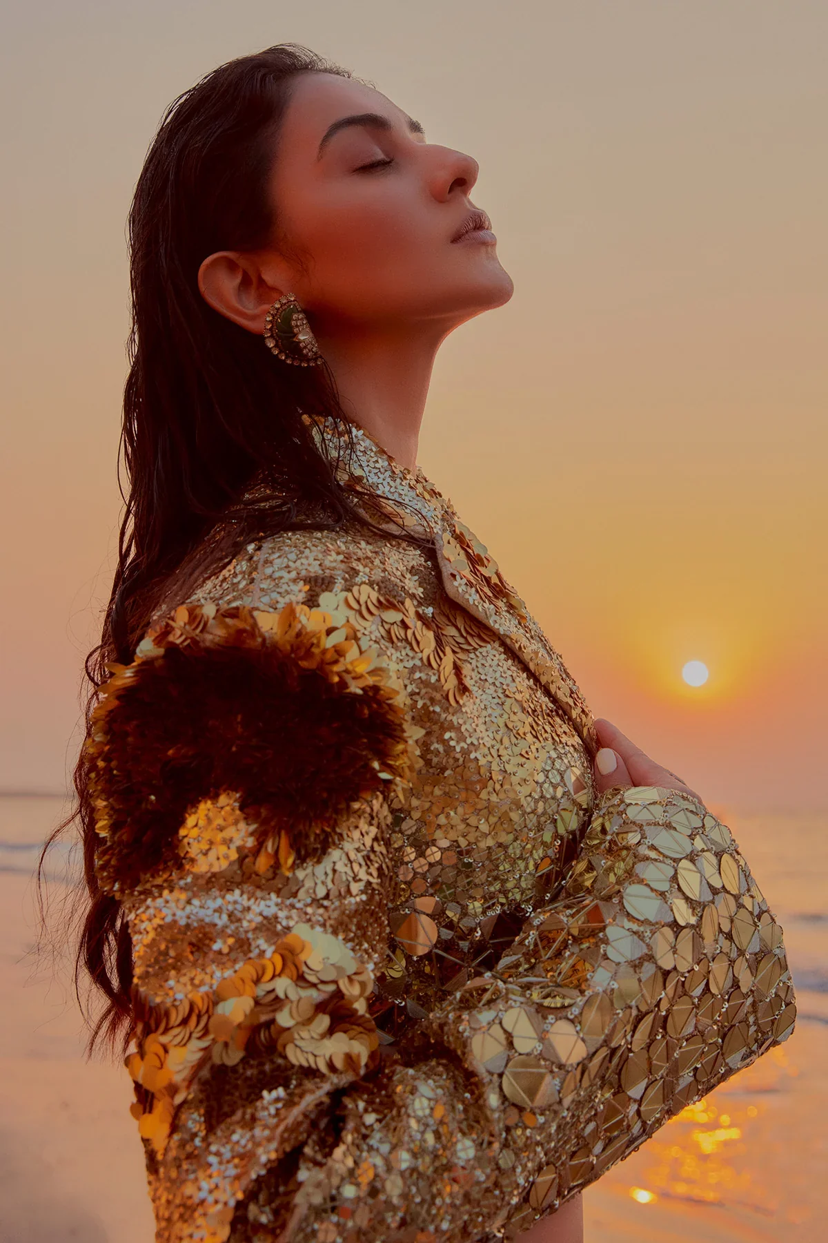 ALIZEH - Signature Gold Jacket - Image 8