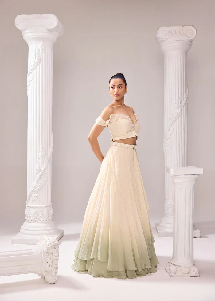 Amelia Pearl Lehenga - Image 4