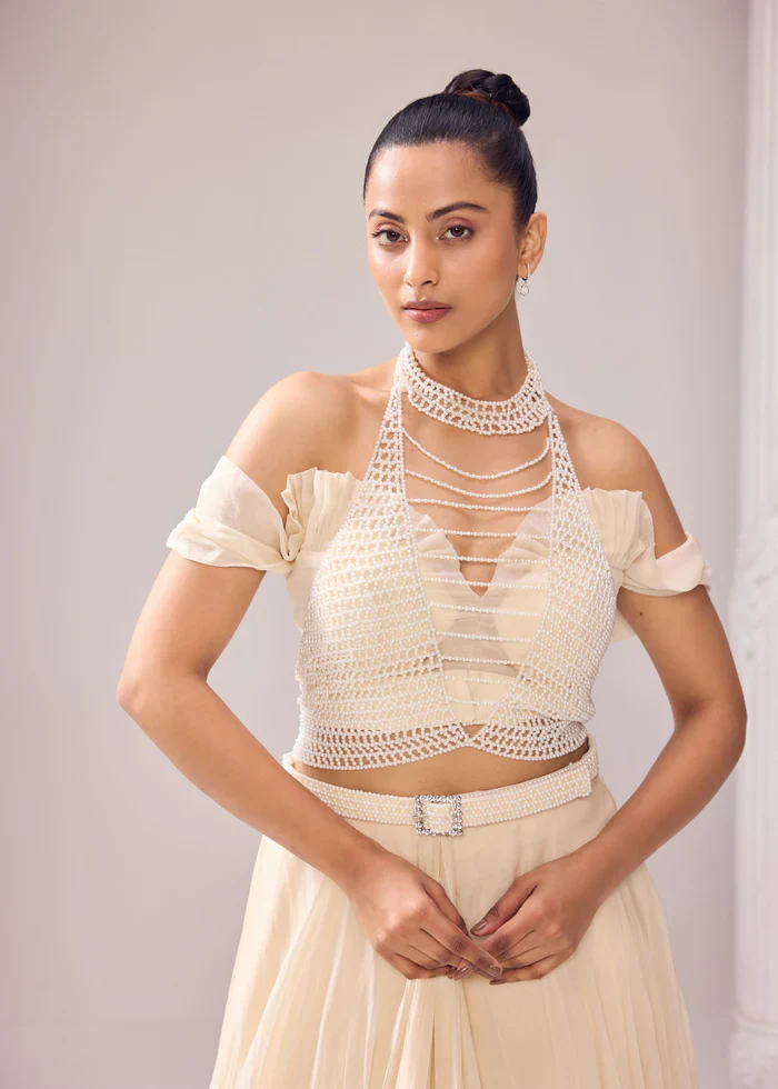 Amelia Pearl Lehenga - Image 6