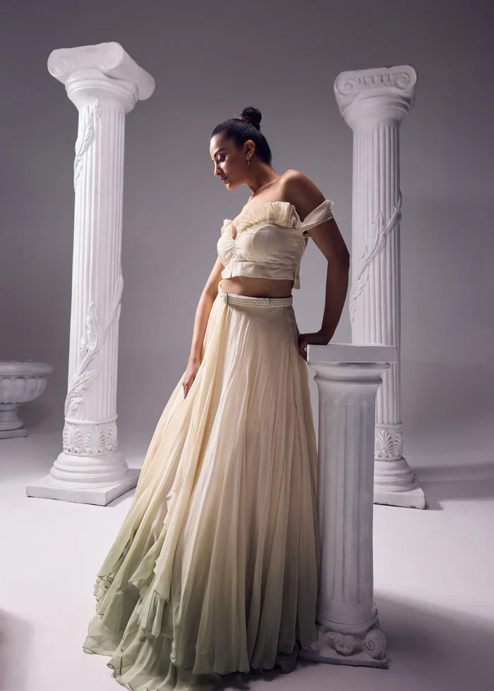 Amelia Pearl Lehenga - Image 8