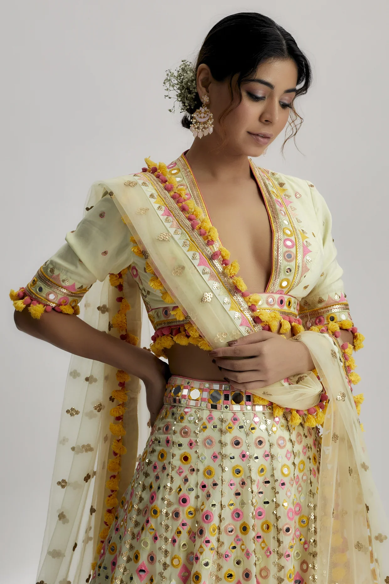 Aneha Mela Lehenga Set - Image 2