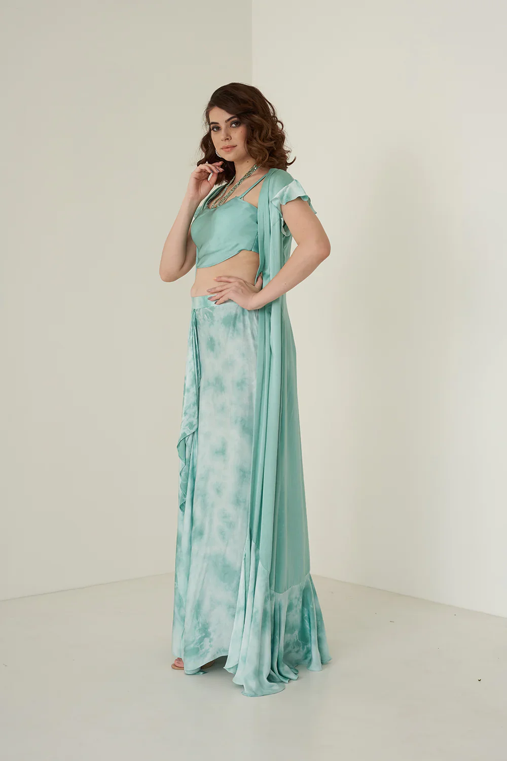 Aqua Skirt Sets - Image 4