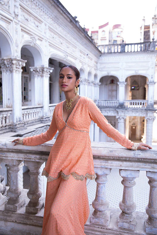 Aradhya Kurta Sharara Set - Image 5