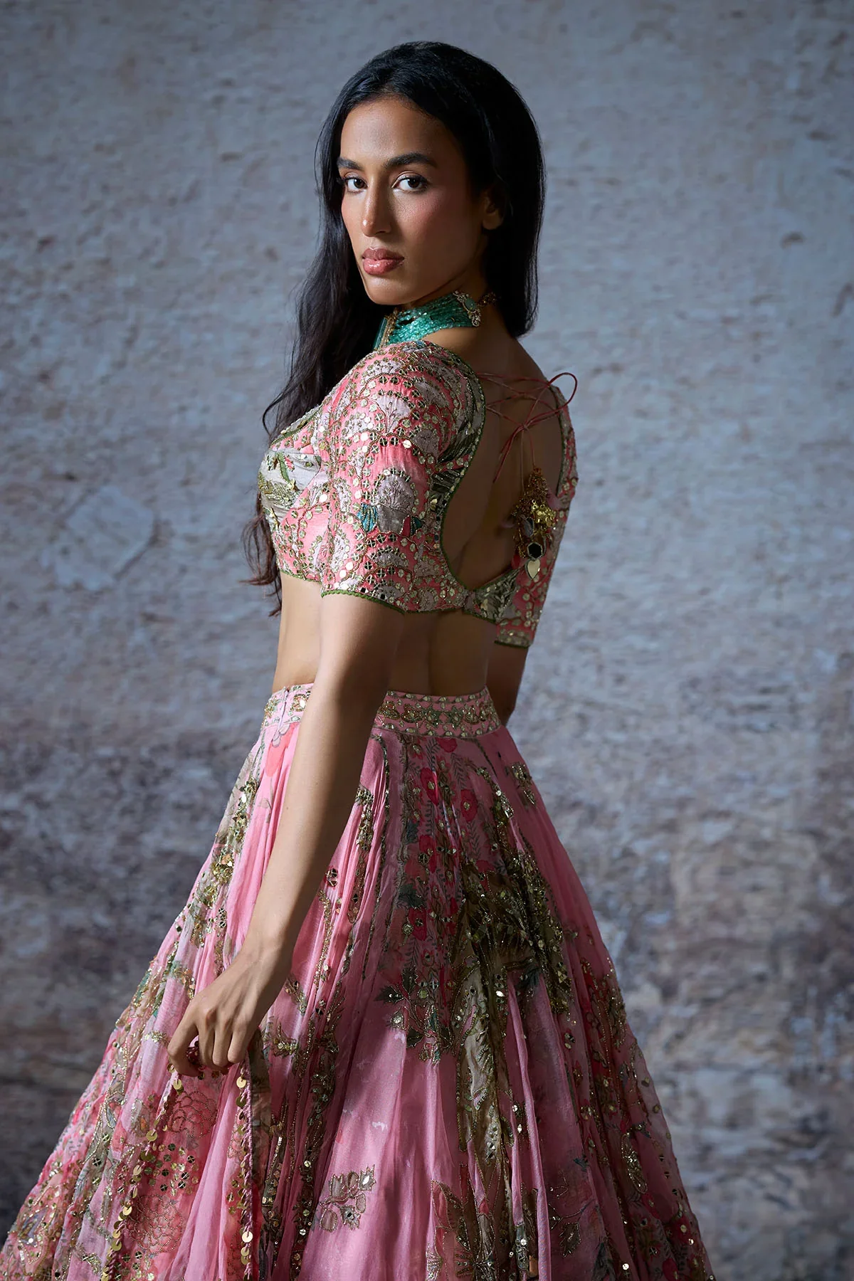 ASTHA - Embroidered Lehenga - Image 4