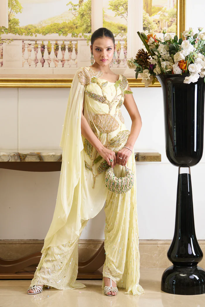 Athena - Lemon Yellow Co-Ord Set - Image 5