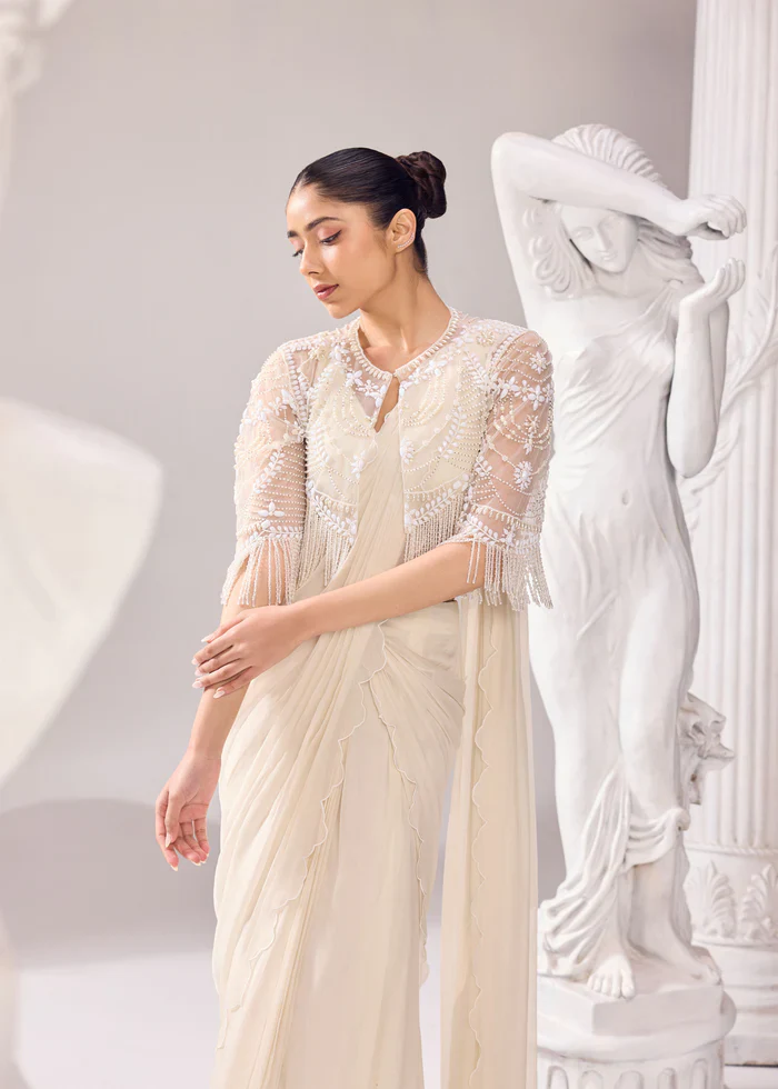 Audrey Jacket Saree - Image 2