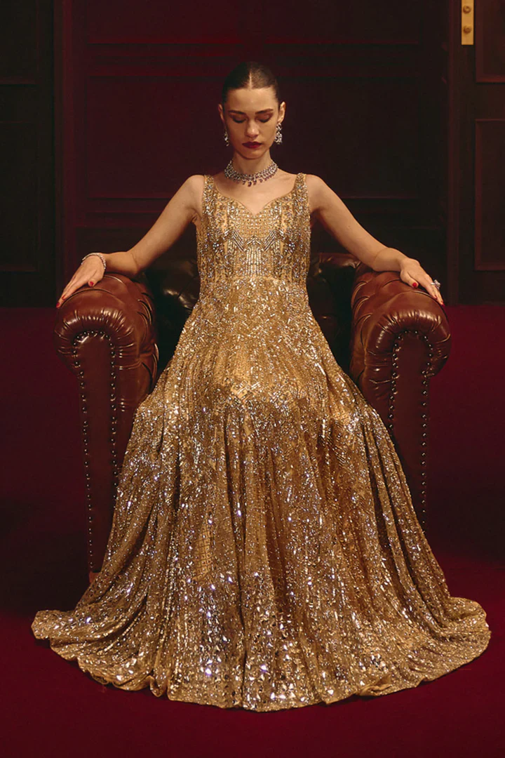 Aurum Ascendant Net Gown - Image 2