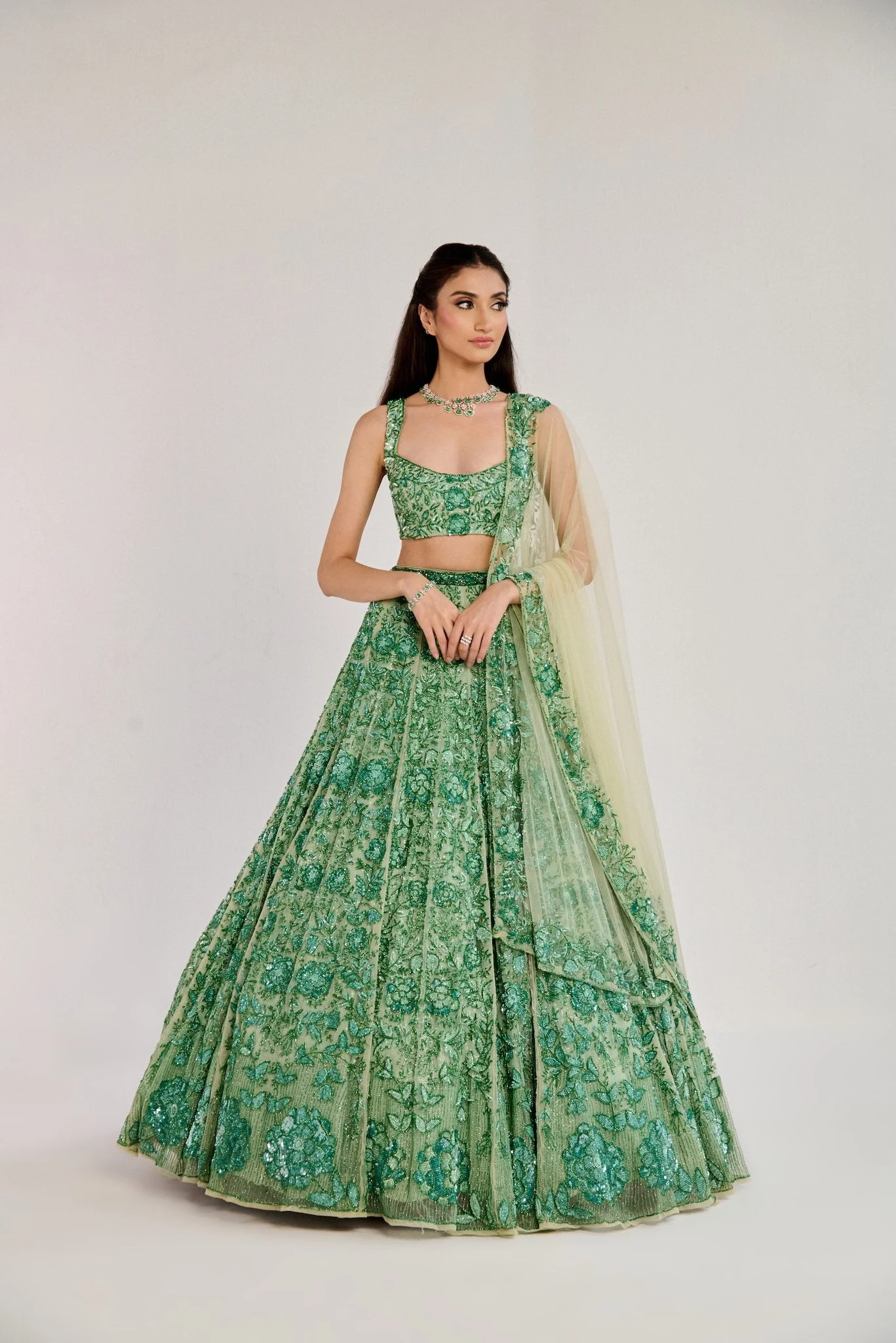 Avo-cutie lehenga set