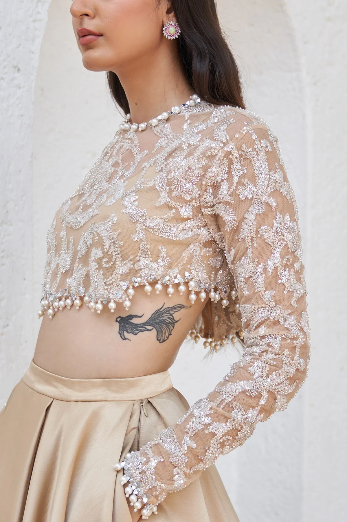 Baana Embroidered Anarkali Set - Image 5