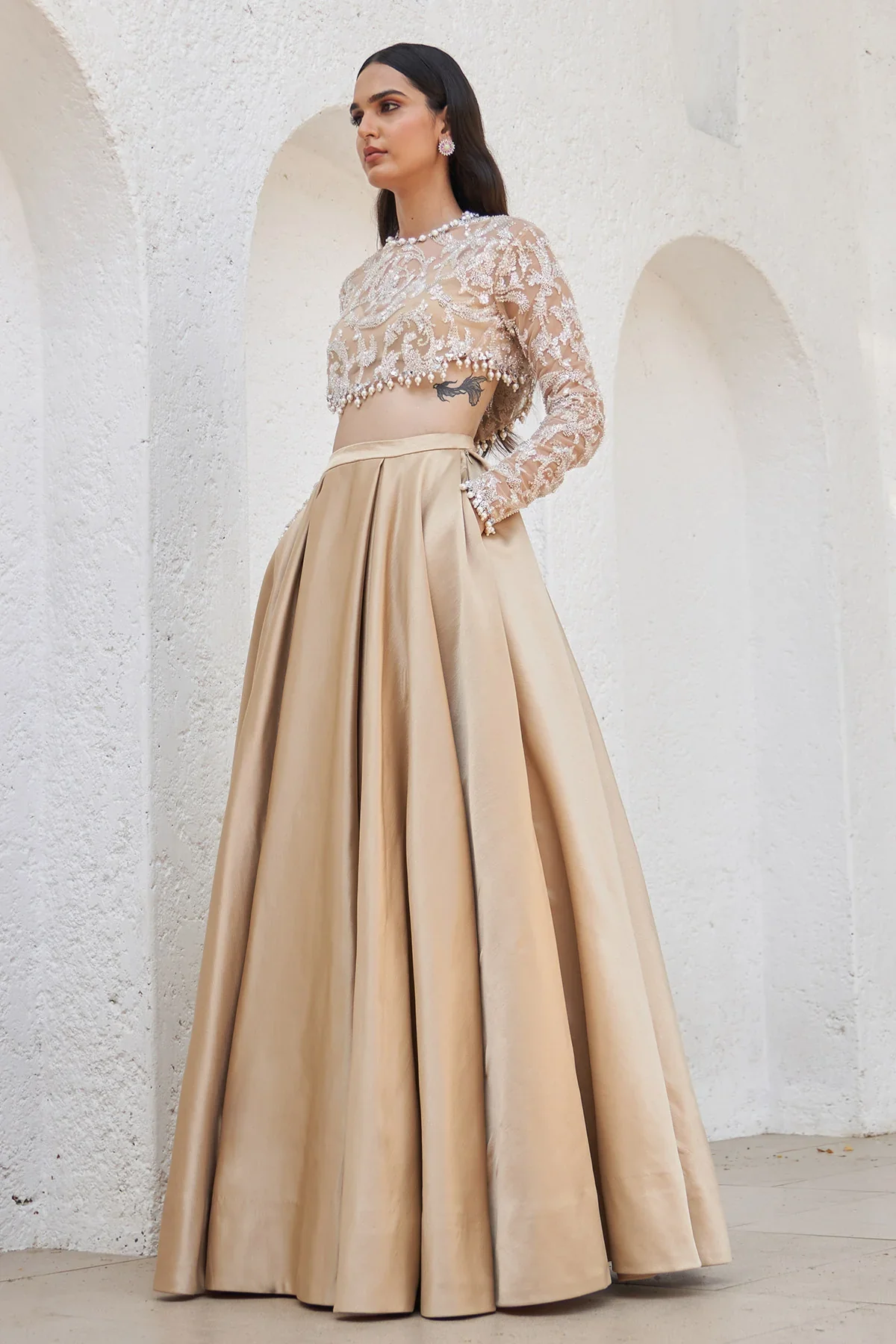 Baana Embroidered Anarkali Set - Image 7