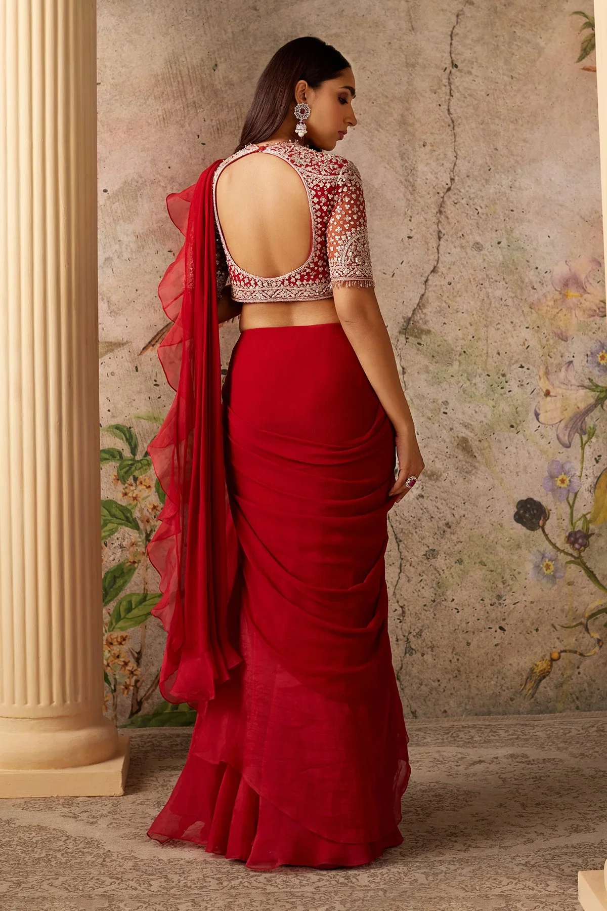 BELLE -  Drape Saree - Image 3
