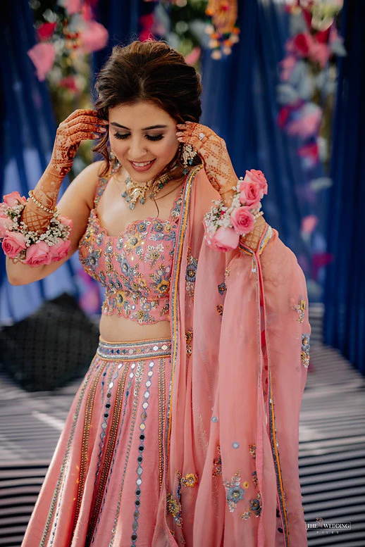 Blooming Threads Lehenga Set - Image 3