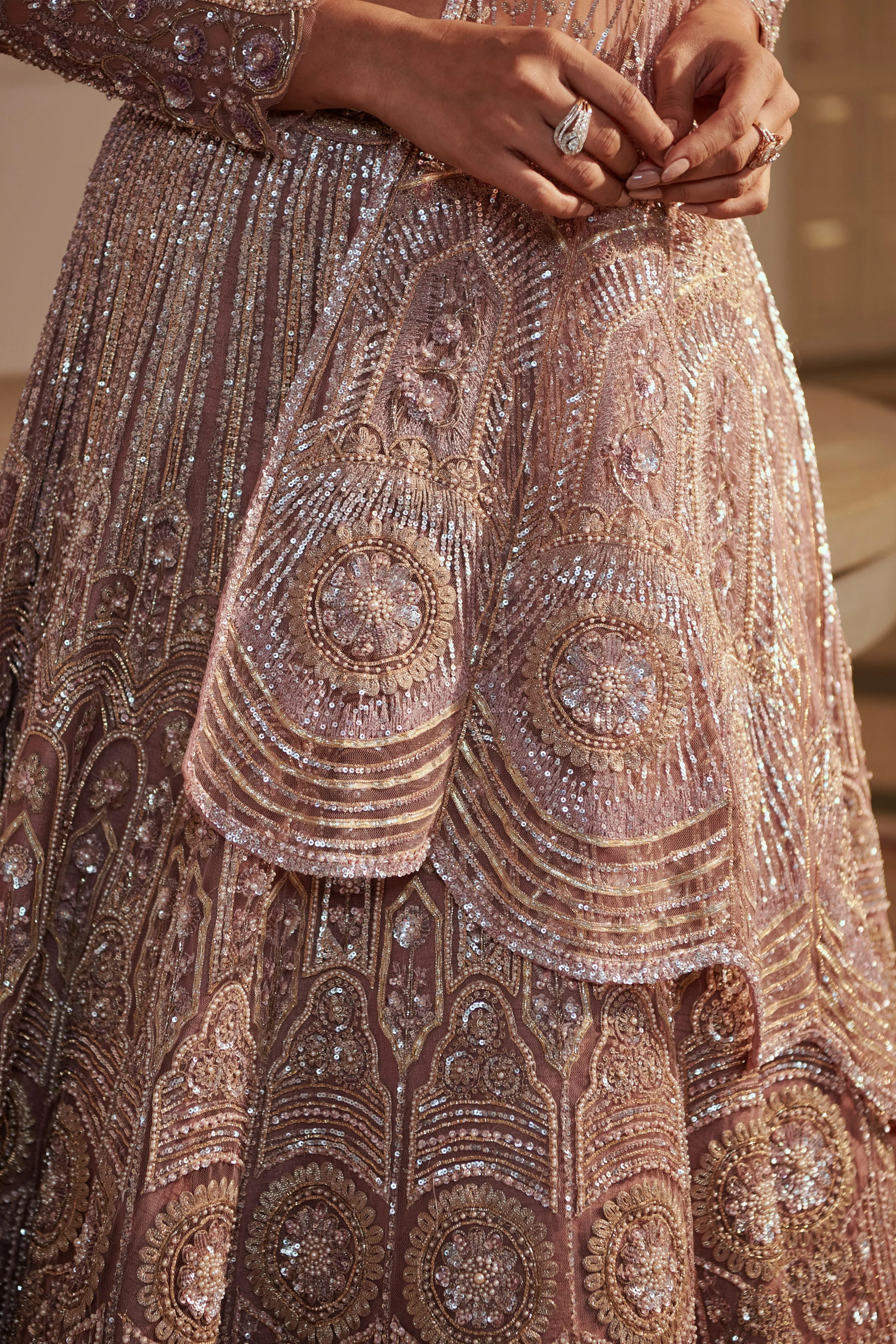 Blooming Wallflower Lehenga - Image 3