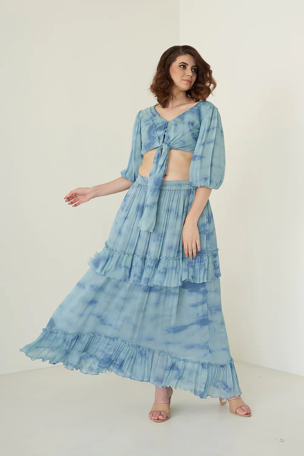 Blue Skirt Set - Image 3