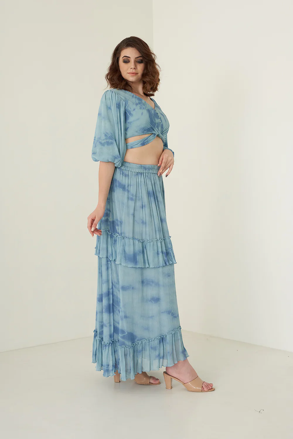 Blue Skirt Set - Image 5