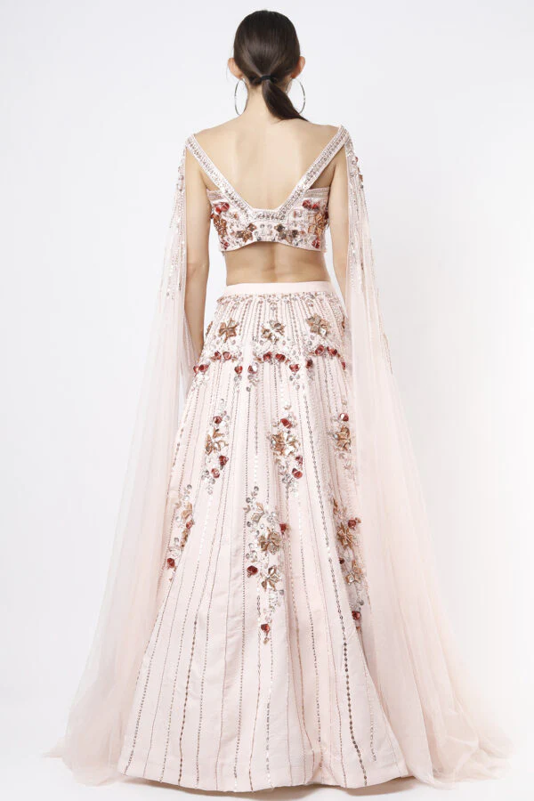 Blush Lehenga Set - Image 2