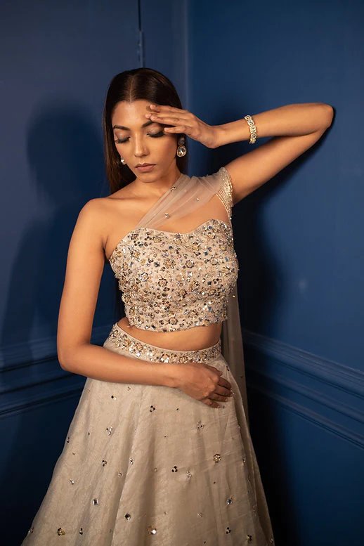 Borage Lehenga - Image 3