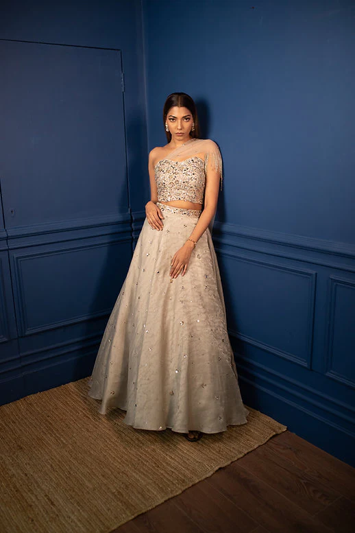 Borage Lehenga - Image 5