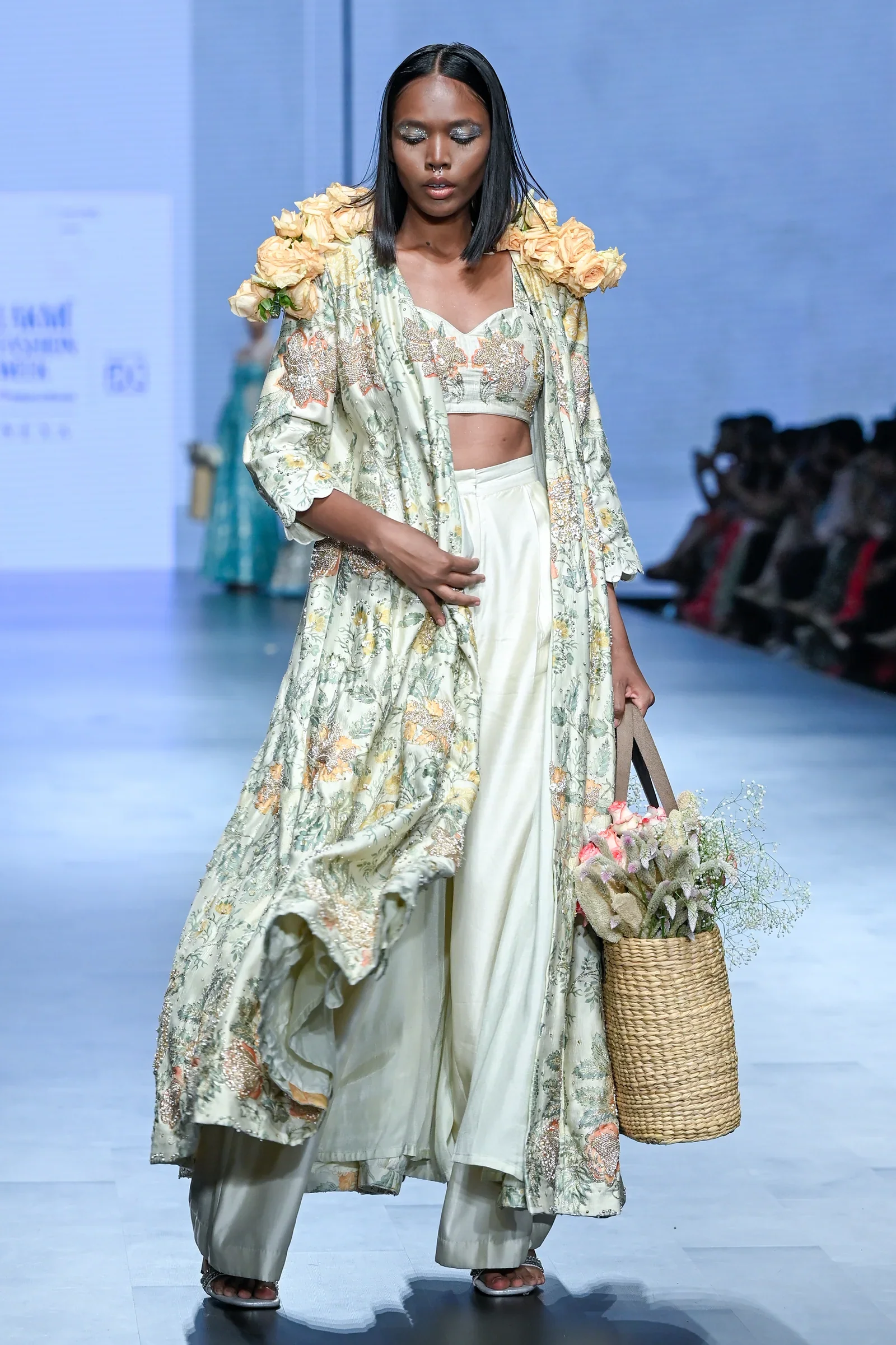 Botanical Print Jacket Trouser Set - Image 5