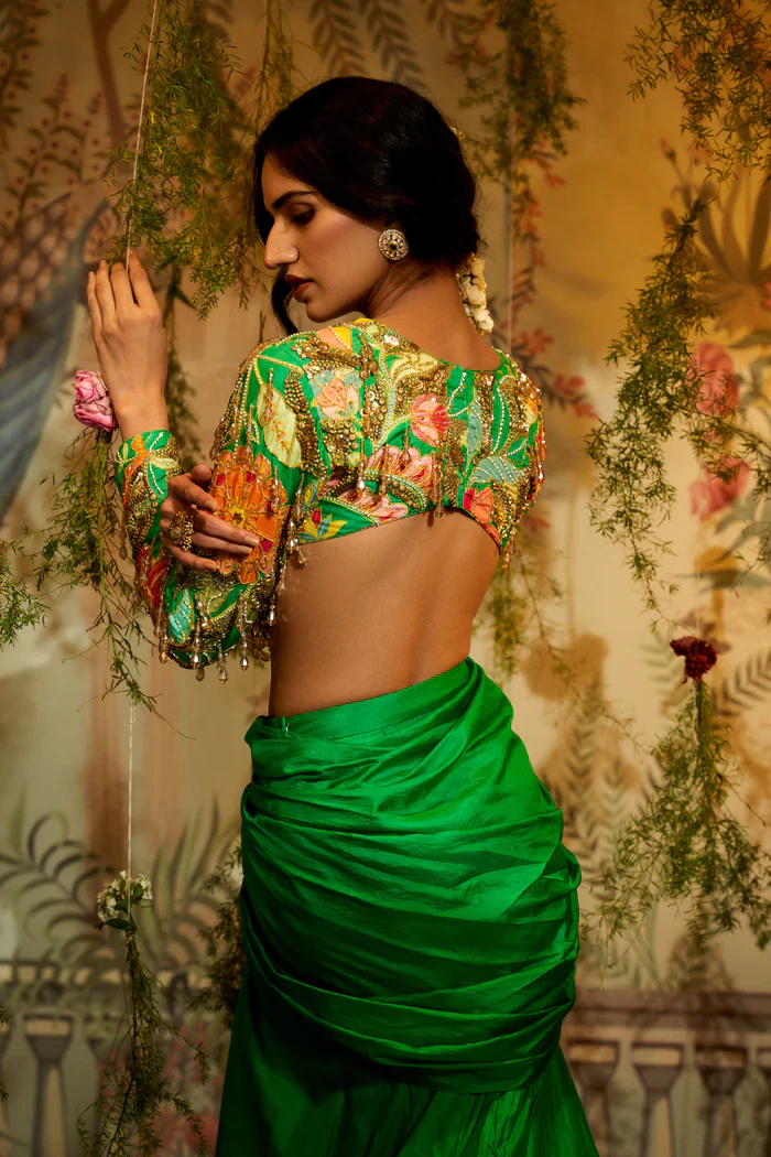 BRAHMA KAMAL Skirt Set - Image 4