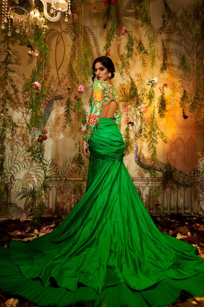 BRAHMA KAMAL Skirt Set - Image 5