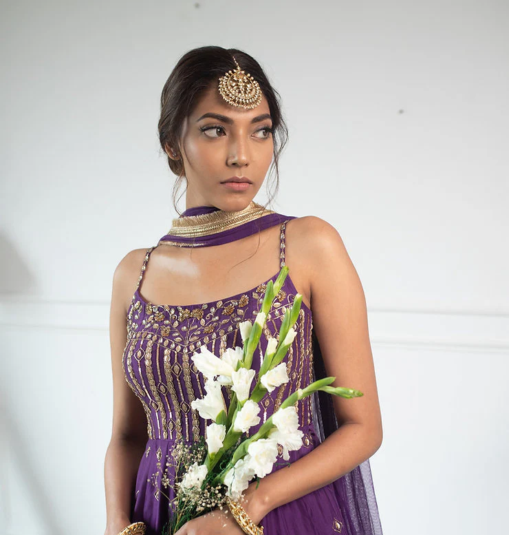 Camellia Peplum Lehenga Set - Image 3