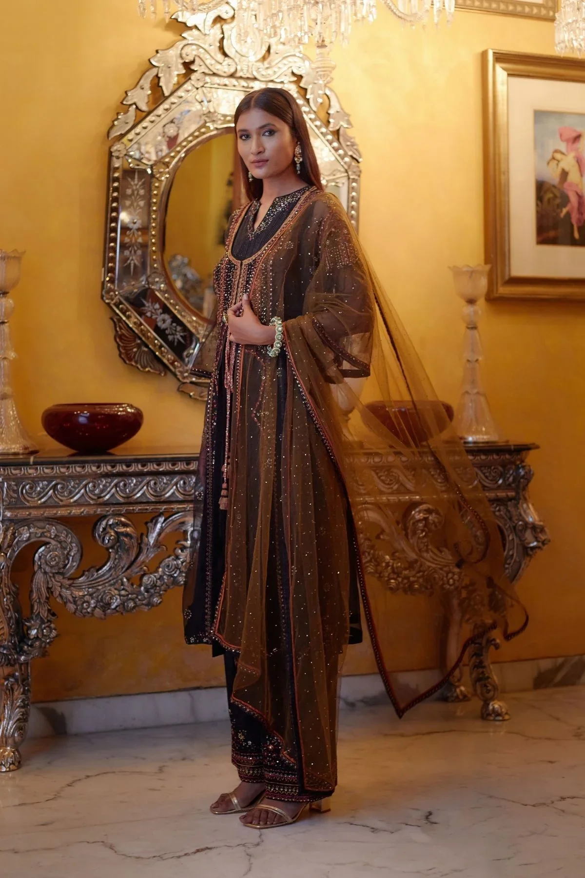 CHAVI - Black Jacket Suit - Image 3