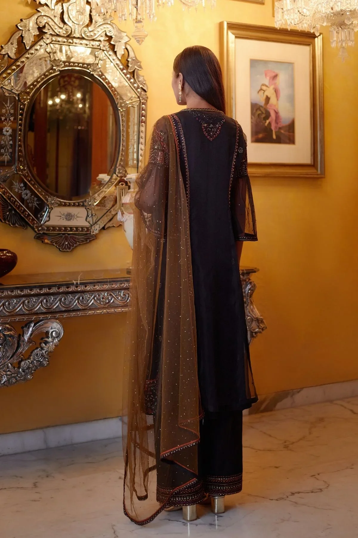 CHAVI - Black Jacket Suit - Image 4