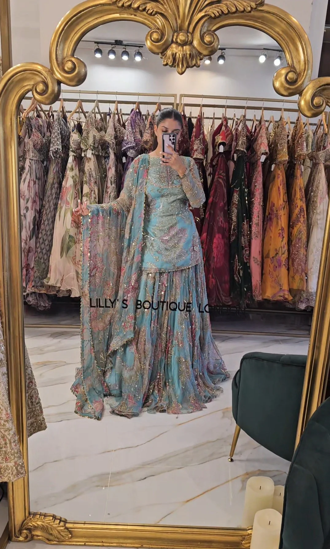 Custom Mahima Mahajan lehenga - Image 2