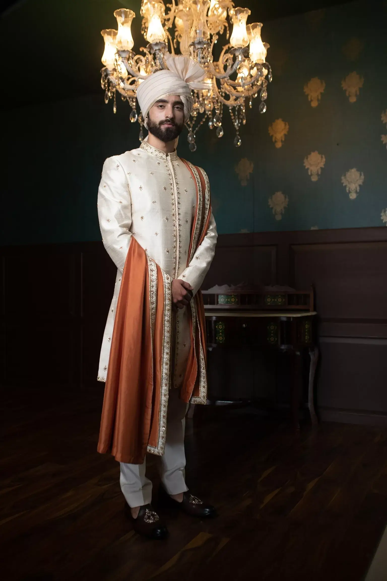 Desert Rouge Sherwani - Image 4