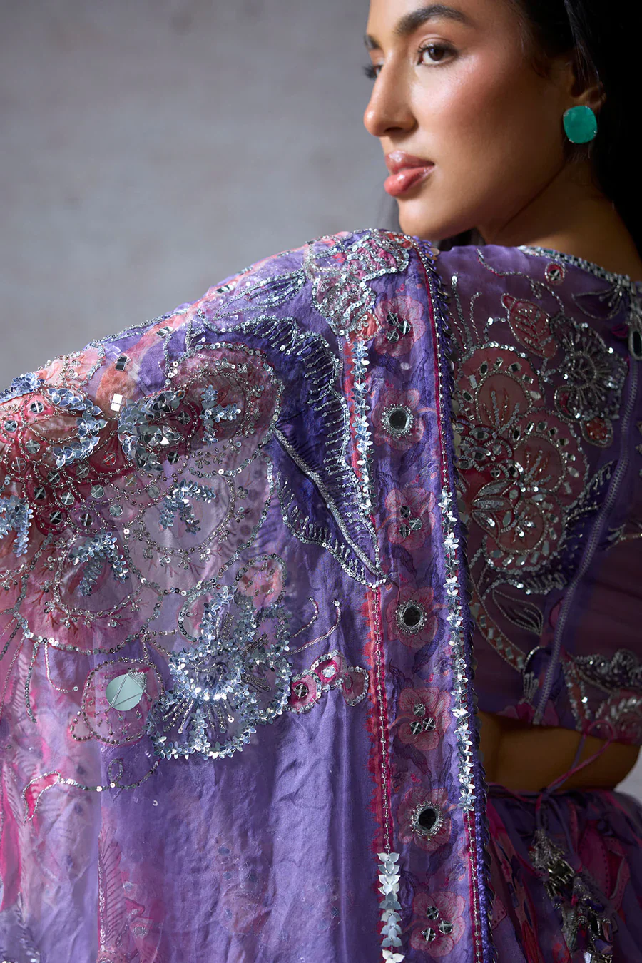 DIANA - Embroidered Lehenga - Image 3