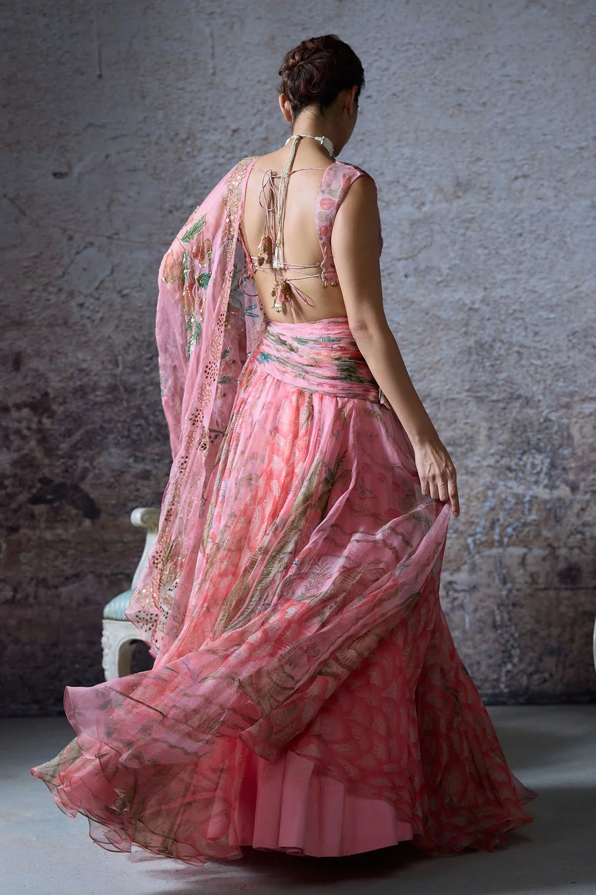 DUA - Printed Lehenga - Image 6