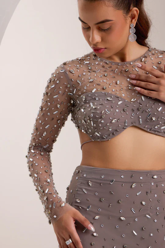 Elinor trail lehenga set - Image 2