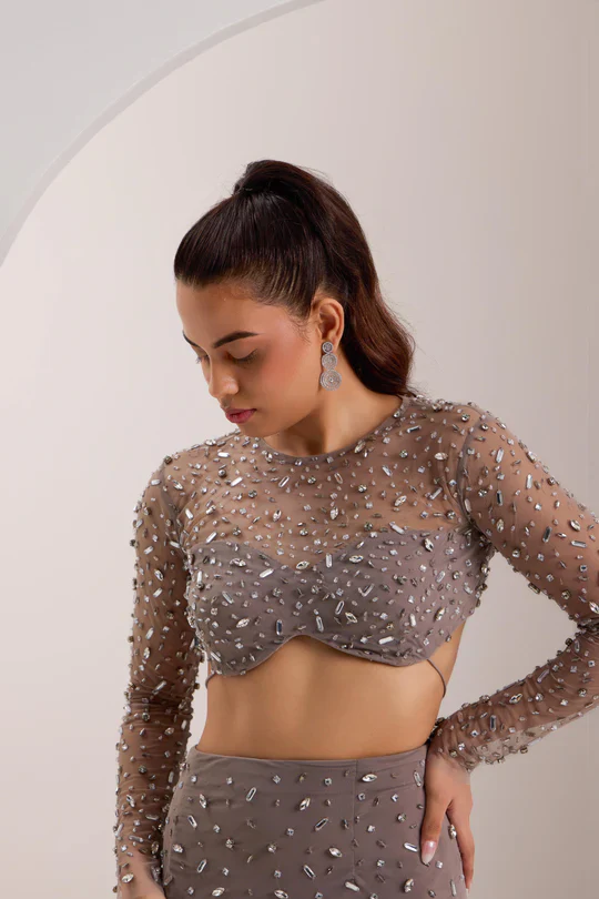 Elinor trail lehenga set - Image 5