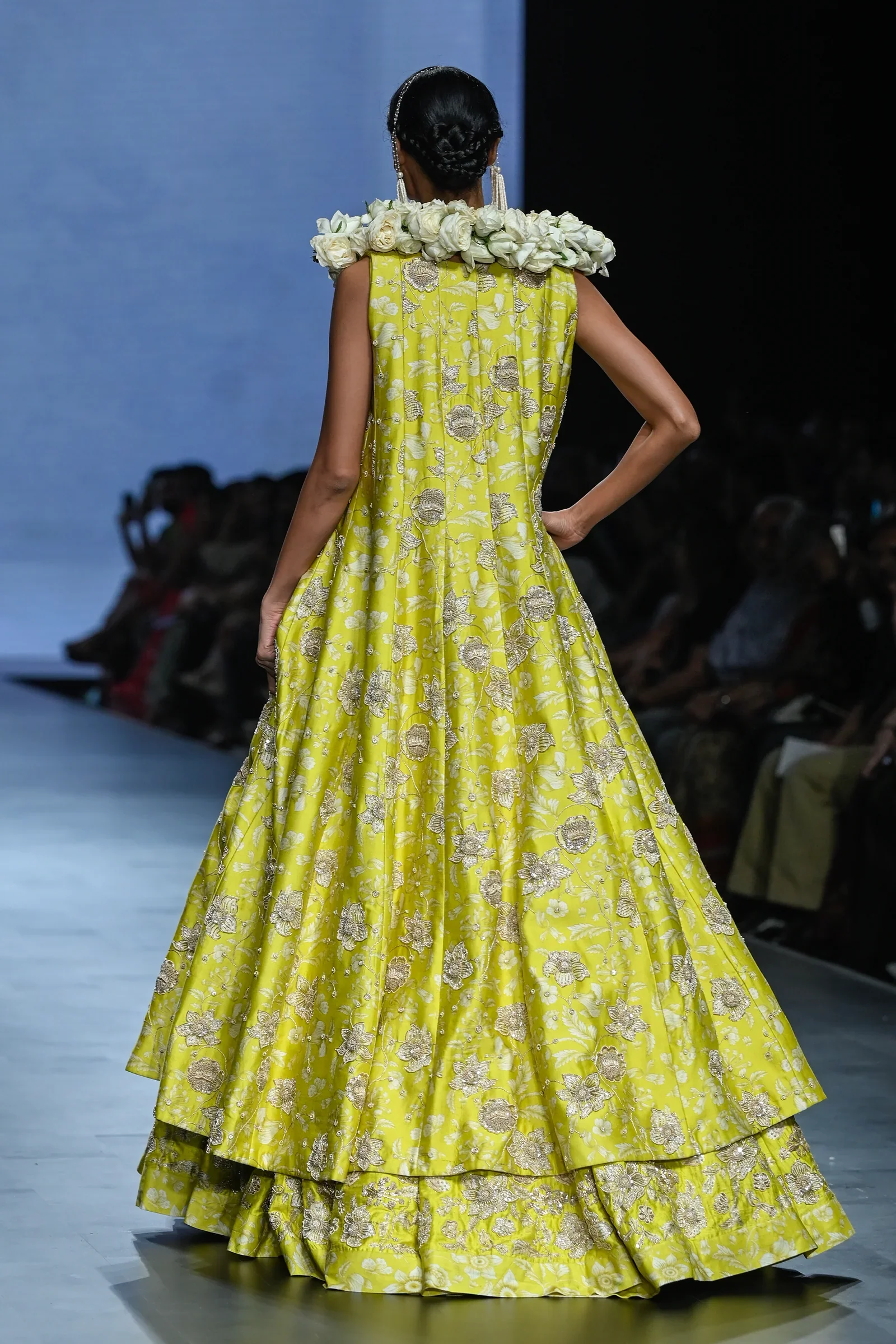 Embroidered Blouse & Lehenga Set - Image 5