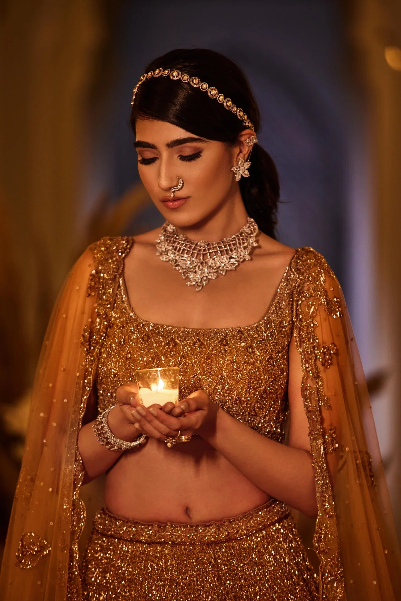 Euphoria - Hand Embroidered Lehenga Set - Image 3