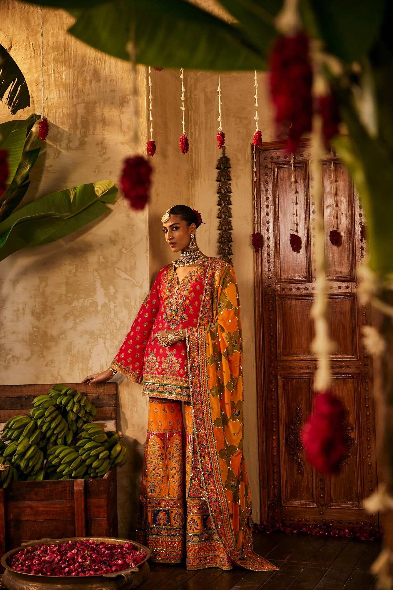 Faiza - MultiColour gharara set - Image 6