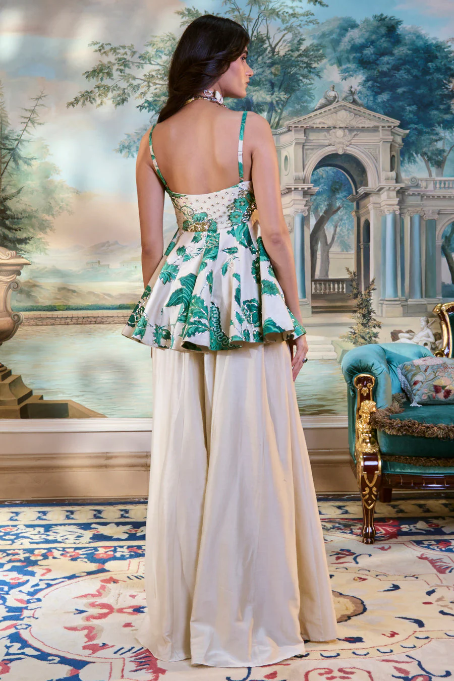 Farah peplum set - Image 2