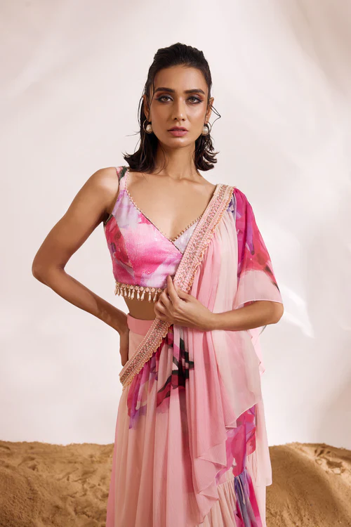 Fiona Saree Set - Image 2
