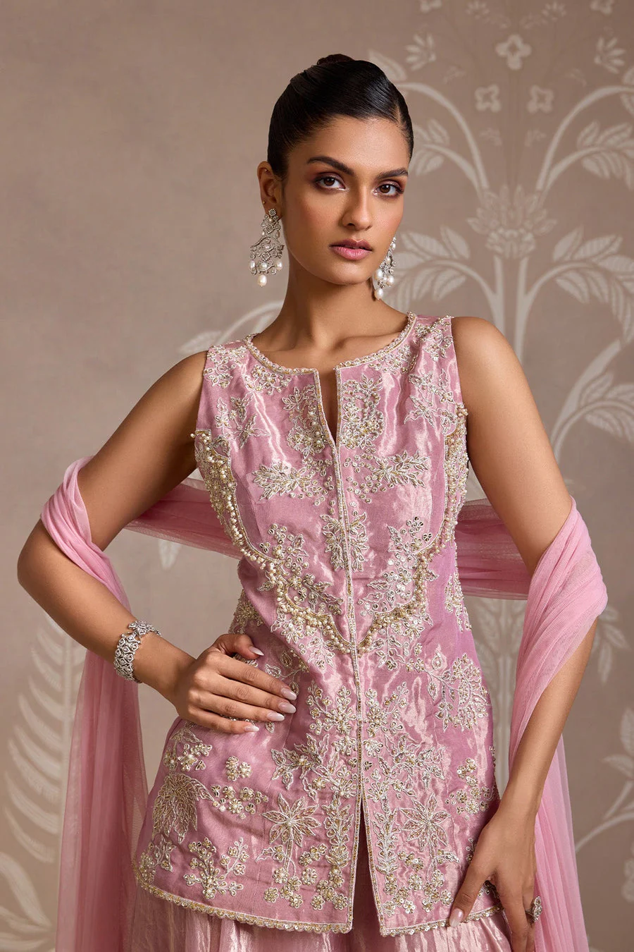 Furl sharara set - Image 3