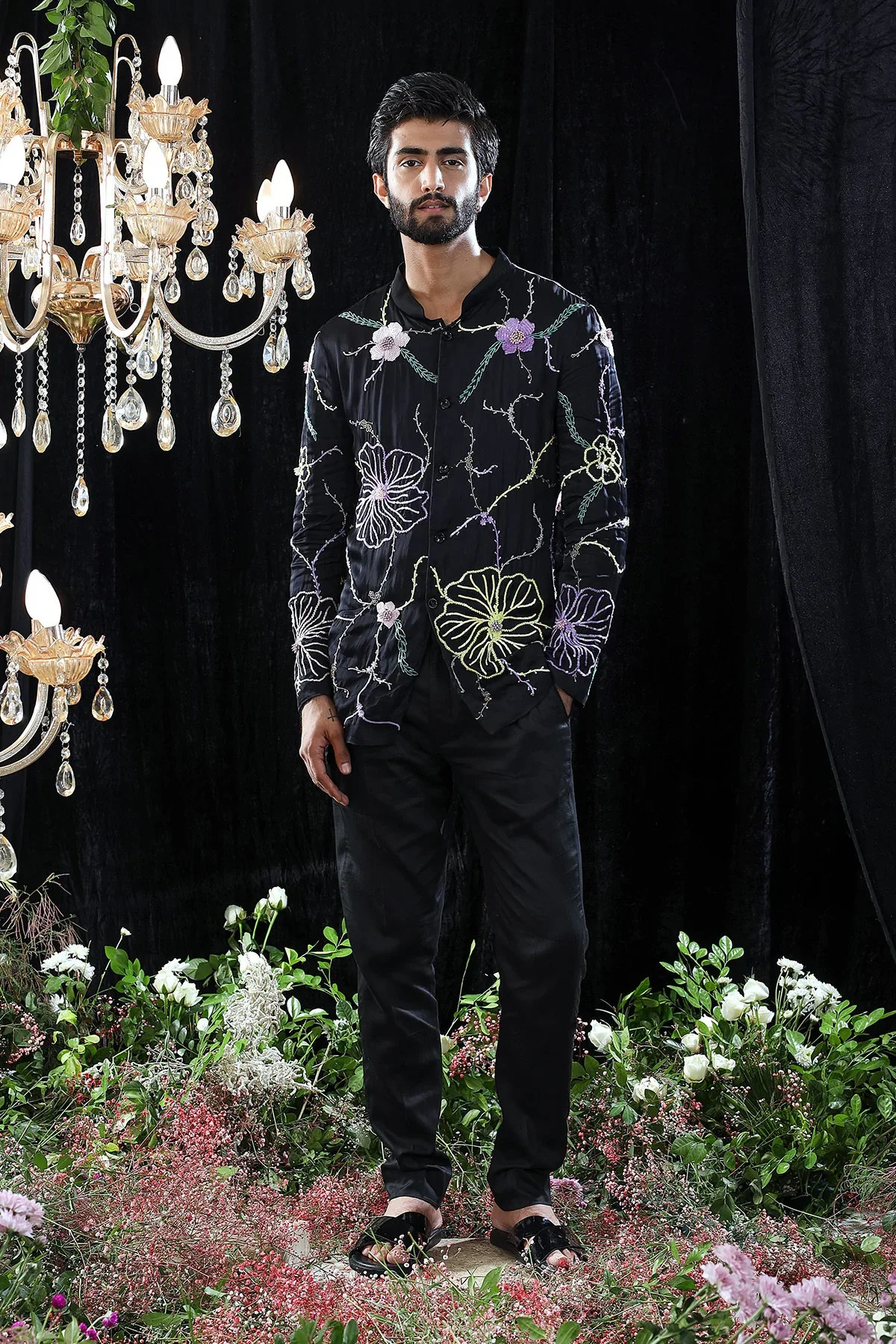 Gabriel Hand Embroidered Kurta - Image 3